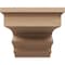 Ekena Millwork 11"W x 22"D x 11"H Wide Highland Rough Cedar Woodgrain TimberThane Corbel, Primed Tan CORUR11X22X11HLDRCPR - alternate 2